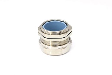 优质黄铜镀镍IP68索头硅胶电缆金属防水密封接头连接器